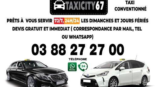 Réservez un taxi en ligne avec Taxi Strasbourg 67. Commandez un taxi jour ou nuit dans Strasbourg et sa région : 03 88 27 27 00.