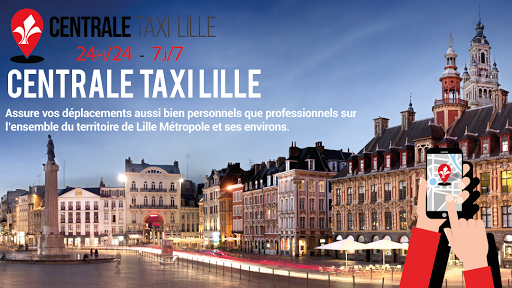 Taxi Lille vous assure tout type de transport 24h/24-7j/7. Gare Lille Flandres